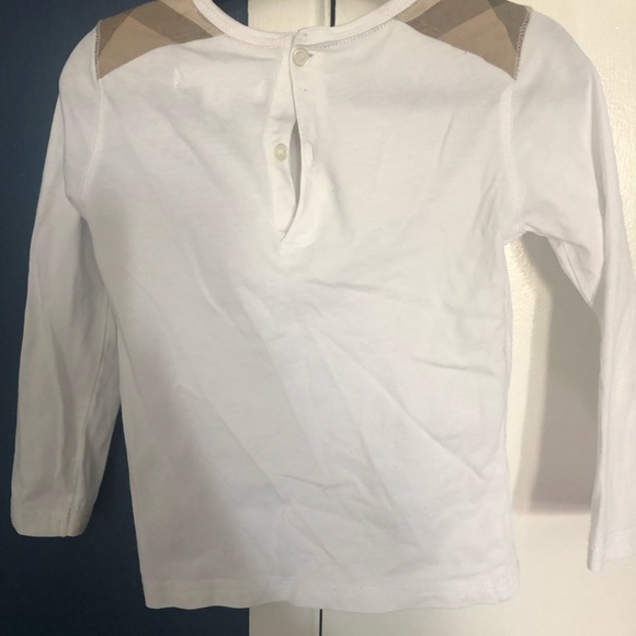 Burberry Baby White long sleeve shirt - Picture 2 of 7